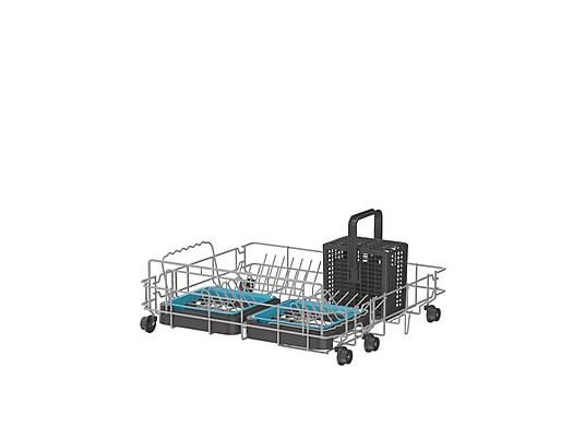 Candy Lavastoviglie Compatta Piano Tavolo CP 8F9FFA - 55 cm, Antracite, Wi-Fi, Classe F