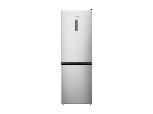 Hisense Frigorifero Combinato Libera Installazione RB390N4CCD1 - 186 cm, No Frost, Inox, Classe D