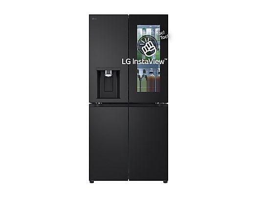 LG Frigorifero Americano Multidoor Slim GMG860EPBE - 508 L, InstaView, No Frost, Wi-Fi, Classe E