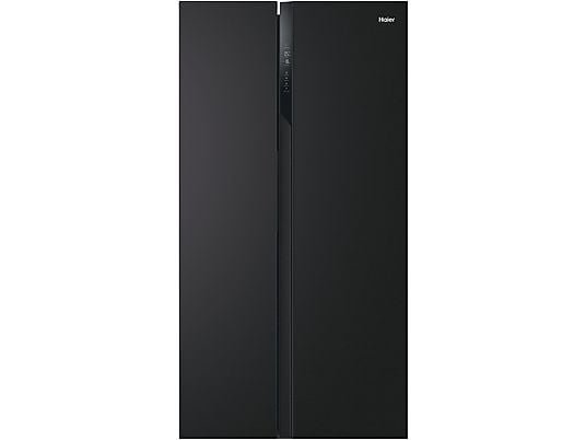 Haier Frigorifero Americano  HSR3918ENPB - 528 L, No Frost, Nero, SBS 90 Serie 3, Classe E