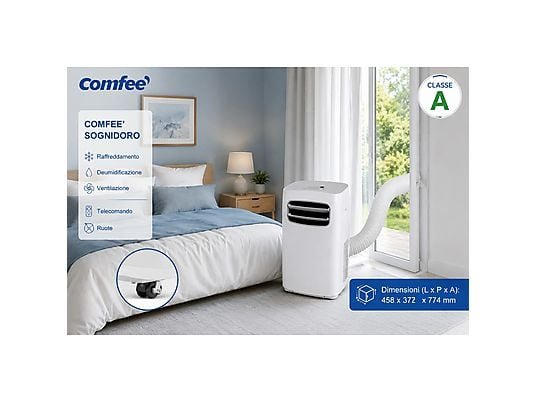 COMFEE' Sognidoro-12E Condizionatore Portatile 11000 BTU Inverter Monoblocco Classe A