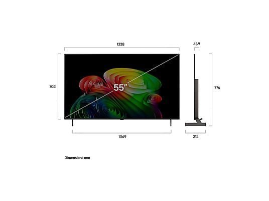 LG OLED55B6ELC OLED AI B6E TV 55" Smart TV 4K UHD Processore a8 AI Gen3 COD OLED55B6ELC