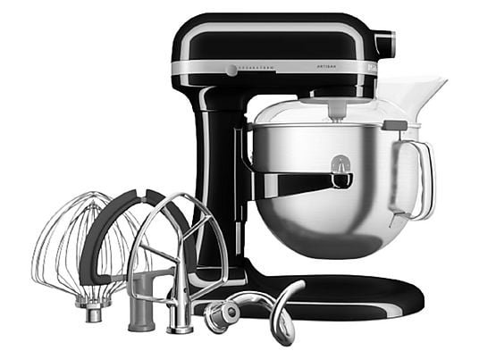 KitchenAid Artisan 5KSM70SHXEOB Impastatrice Planetaria Ciotola Sollevabile 375W 6.6L Nero