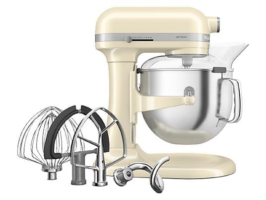 KitchenAid Artisan 5KSM70SHXEAC Impastatrice Planetaria Ciotola Sollevabile 375W 6.6L Crema