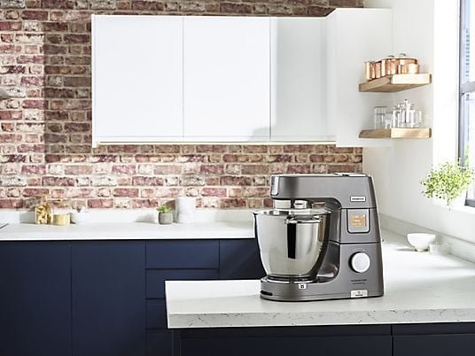 Kenwood Titanium Chef Patissier XL KWL90 Impastatrice Planetaria con Riscaldamento 1400W 7L Argento