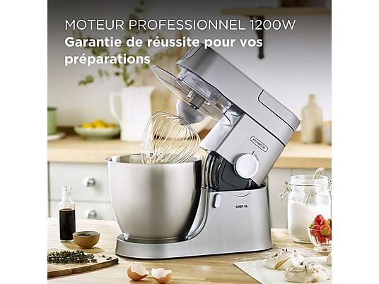 Kenwood Chef XL KVL4170S Impastatrice Planetaria 1200W 6.7L Argento