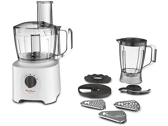 Moulinex Easy Force FP2461 Robot da Cucina 700W 2.4L Bianco