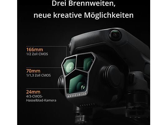 DJI Mavic 3 Pro Cine Premium Combo Drone Professionale Hasselblad 5.1K 48MP