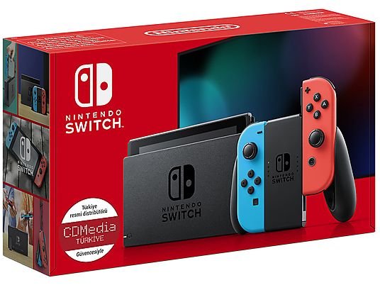 Nintendo Switch Console Portatile 32GB Schermo 6.2" Rosso Neon / Blu Neon