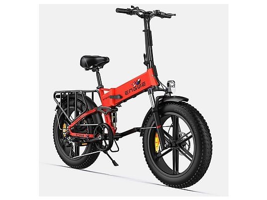Engwe Engine X Fat Bike Elettrica Pieghevole 250W 48V 13Ah Ruote 20'' Rosso