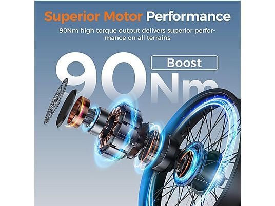 Engwe Engine Pro 3 Boost Fat Bike Elettrica Pieghevole 250W 48V 720Wh