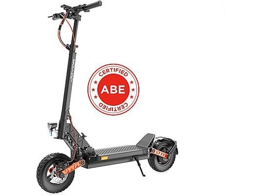 Joyor S5 Pro Monopattino Elettrico 500W Biammortizzato Batteria Rimovibile Nero Arancione