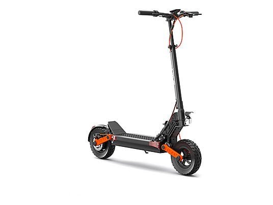 Joyor S5-Z Monopattino Elettrico 600W Ruote 10'' Biammortizzato Nero Arancione