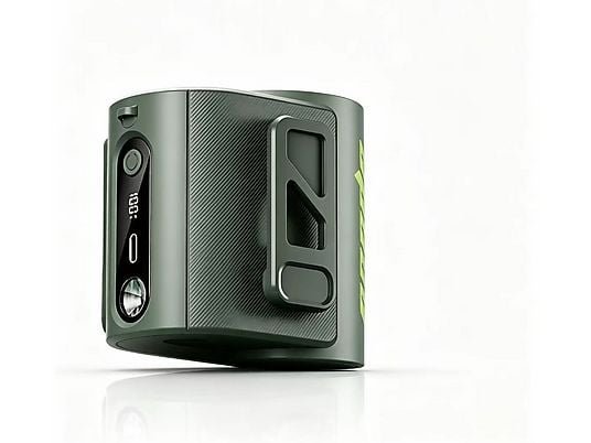 Sunora Mini Ventilatore Portatile da Cintura alla Vita con Luce LED e Batteria Verde