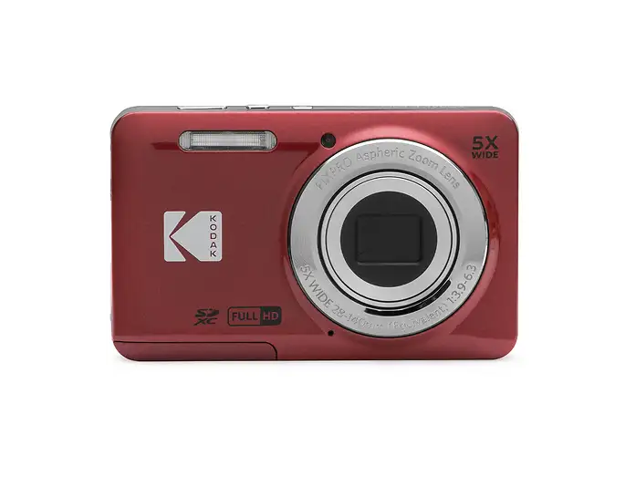 Kodak PixPro FZ55 Fotocamera Digitale Compatta Zoom Ottico 5x 16.76 MP Rosso