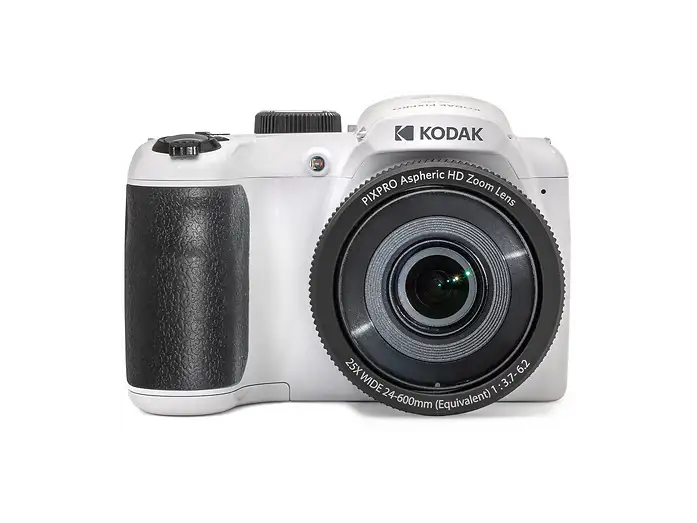 Kodak PixPro AZ255 Fotocamera Bridge Ultra Zoom 25x 16.15 MP Bianco