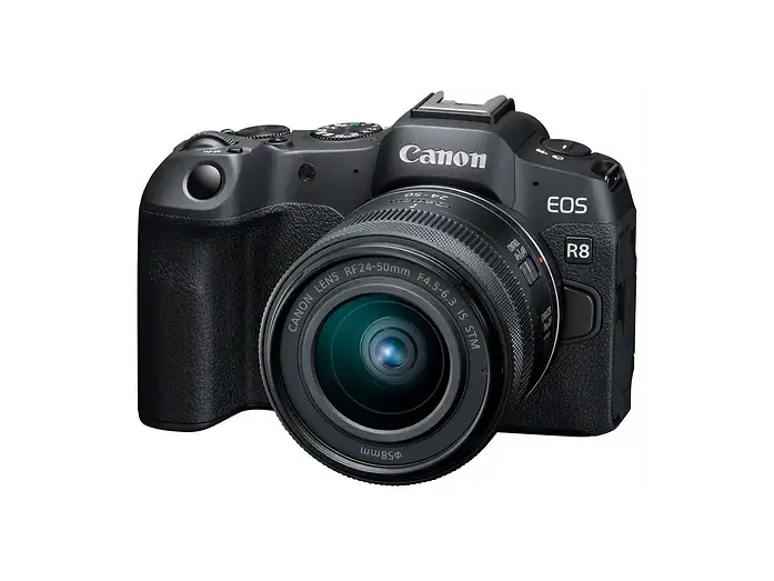 Canon EOS R8 Kit RF 24-50mm f/4.5-6.3 IS STM Fotocamera Mirrorless Full Frame Touchscreen 24.2 MP