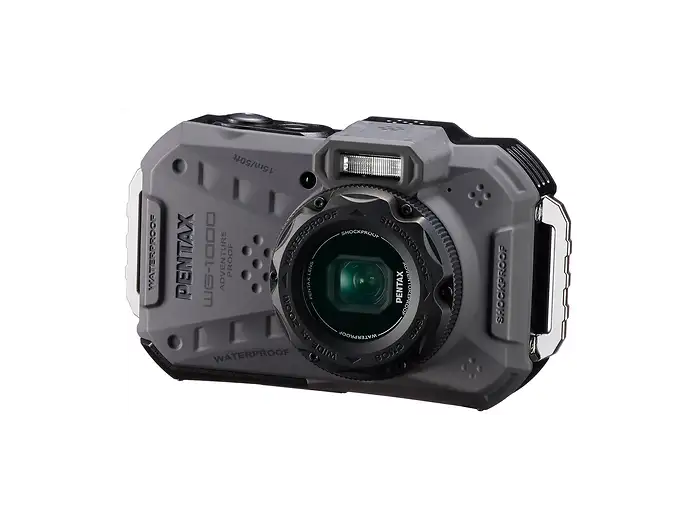 Pentax WG-1000 Fotocamera Digitale Impermeabile Subacquea Zoom Ottico 4x 16.35 MP Grigio
