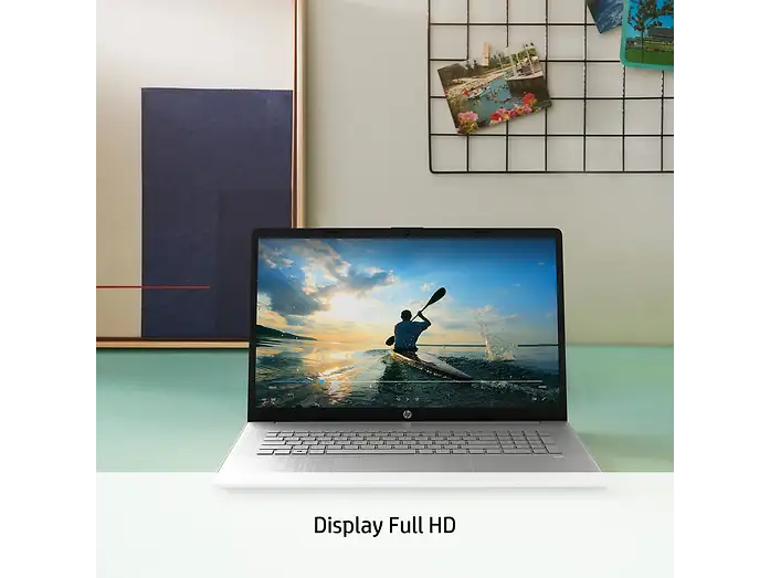 HP 17-cp2001nl Notebook 17.3" Intel Core AMD Ryzen 3 7320U RAM 8GB 512GB SSD Silver Windows 11 Home