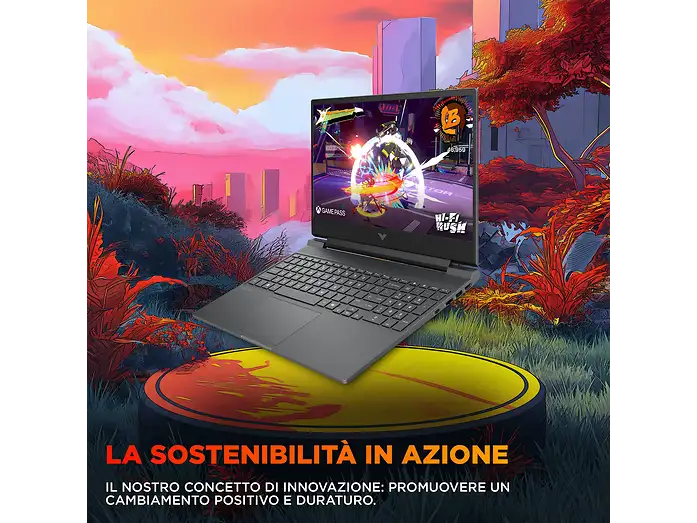 HP Victus 15-fb3004nl Notebook Gaming 15.6" 144Hz AMD Ryzen AI 7 350 RAM 16GB 1TB SSD RTX 5060 Windows 11 Home