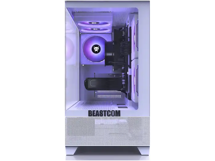 Beastcom Q5 Pro Gaming PC Desktop Fisso Ryzen 5 4500 RAM 16GB 512GB SSD RTX 3050 Windows 11