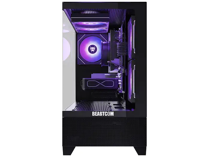 Beastcom Q5 Pro Gaming PC Desktop Fisso Ryzen 7 5700X RAM 16GB 1TB SSD RX 5700 XT Windows 11
