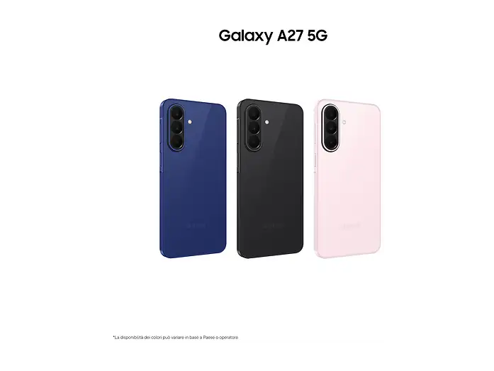 Samsung Galaxy A27 5G 128GB RAM 6GB Smartphone Nero Display Super AMOLED 6.7"