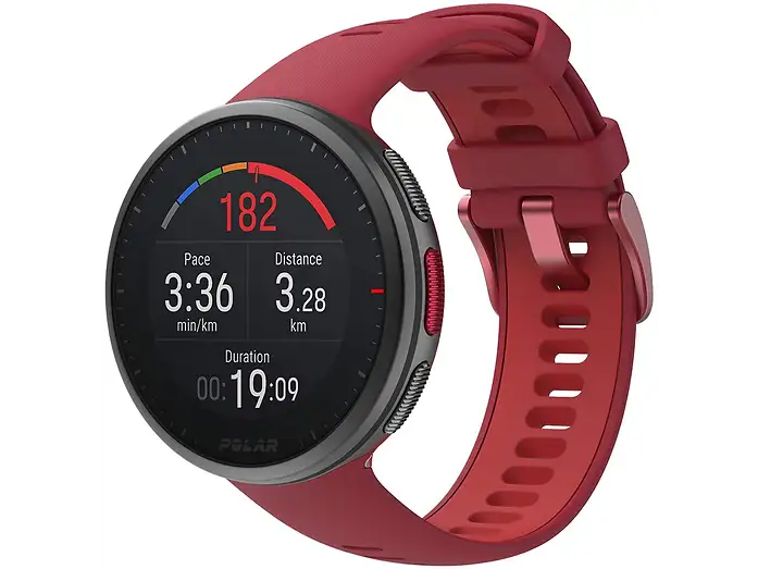 Polar Vantage V2 Smartwatch Sportivo 1.2" Touchscreen GPS Impermeabile 100m Cinturino M/L Rosso