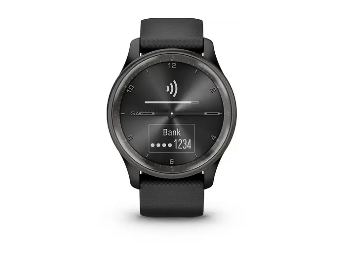 Garmin vívomove Trend Smartwatch Ibrido GPS NFC Fitness Impermeabile 5 ATM Nero